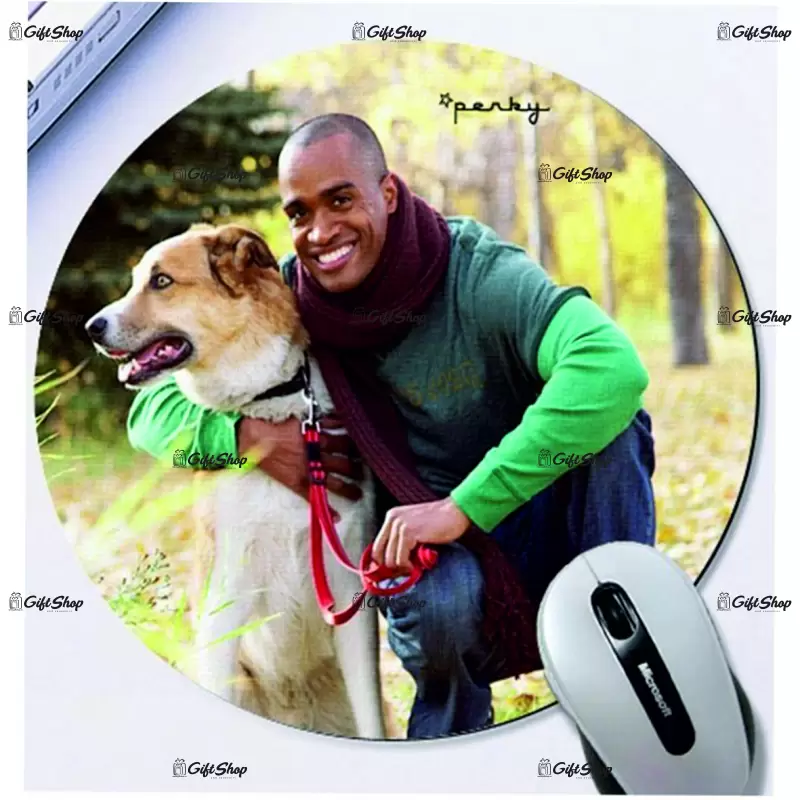 Mouse pad rotund personalizat